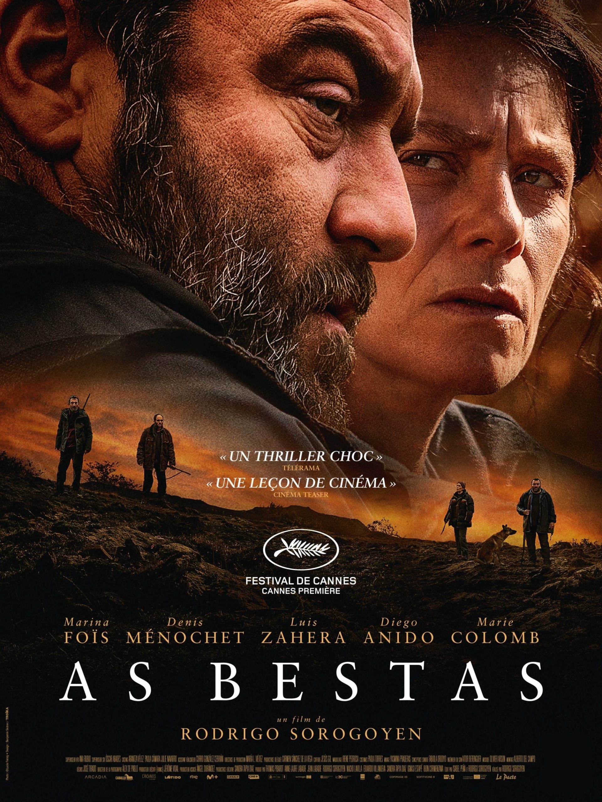 Affiche du film "As bestas"
