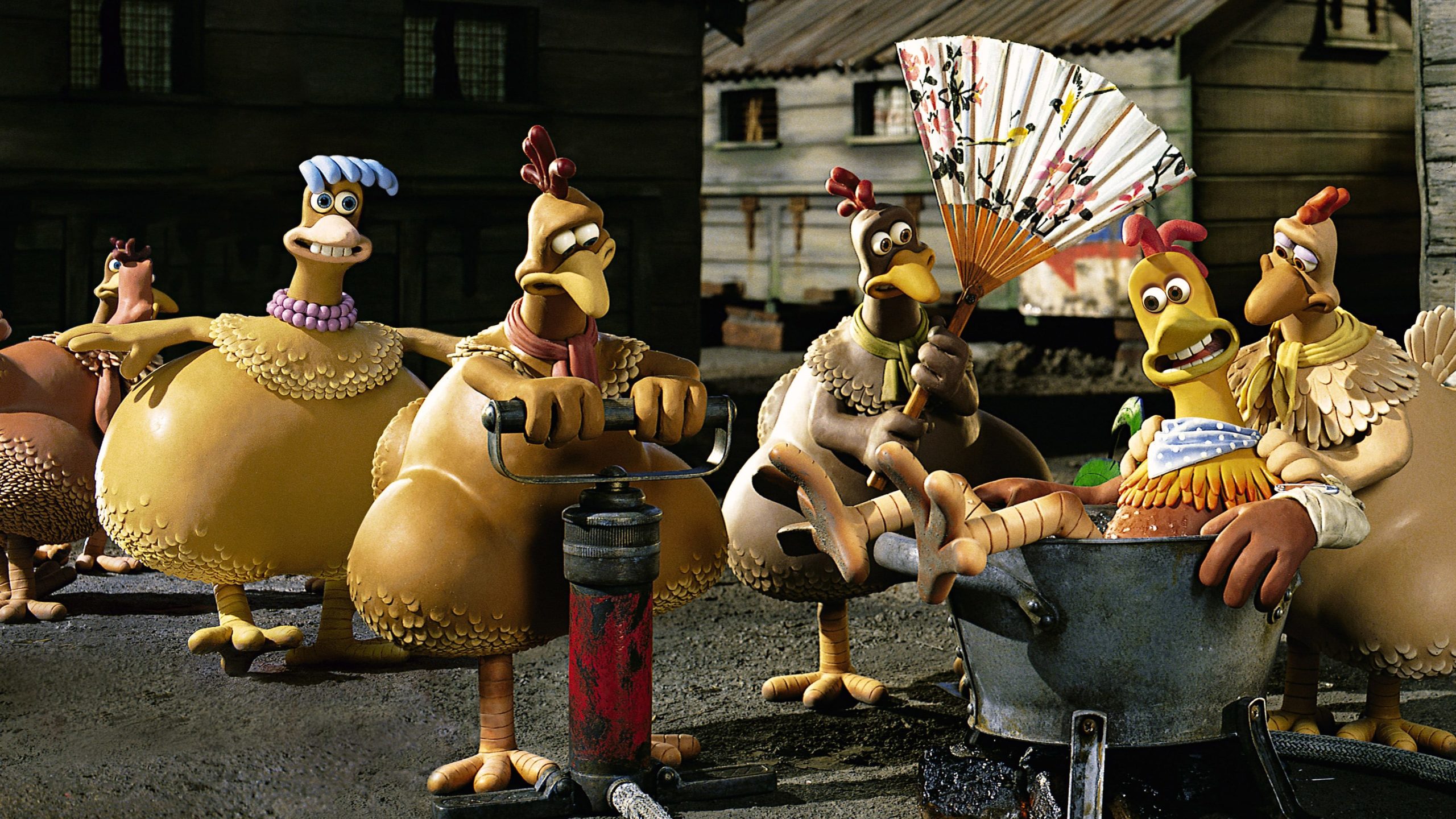 Image du film "Chicken Run"