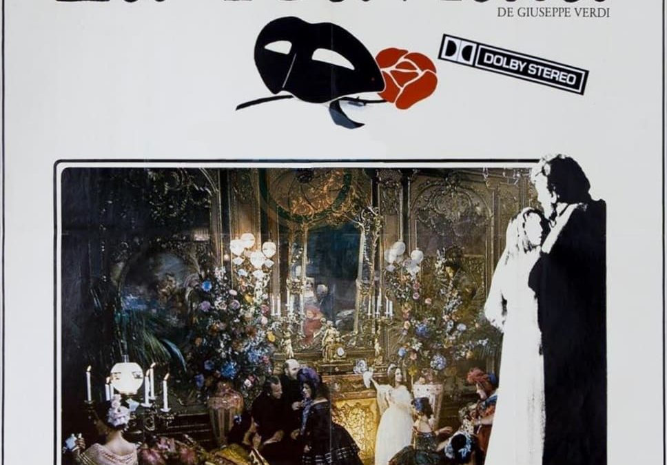 Affiche du film "La traviata"