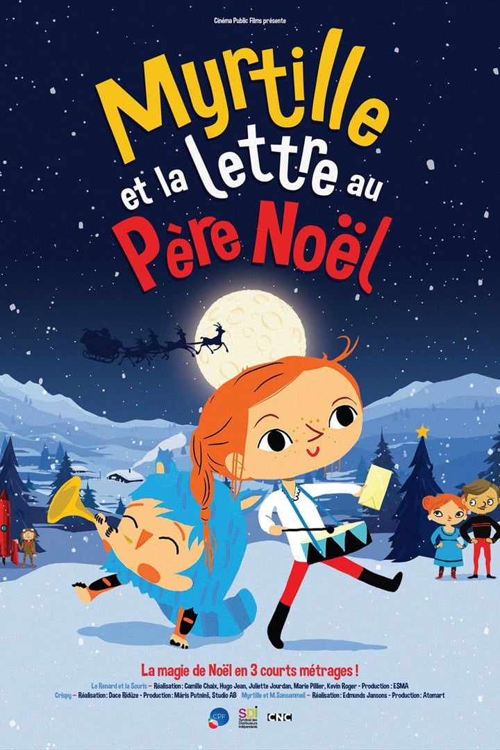 Affiche du film "Myrtille et la lettre au père Noël"