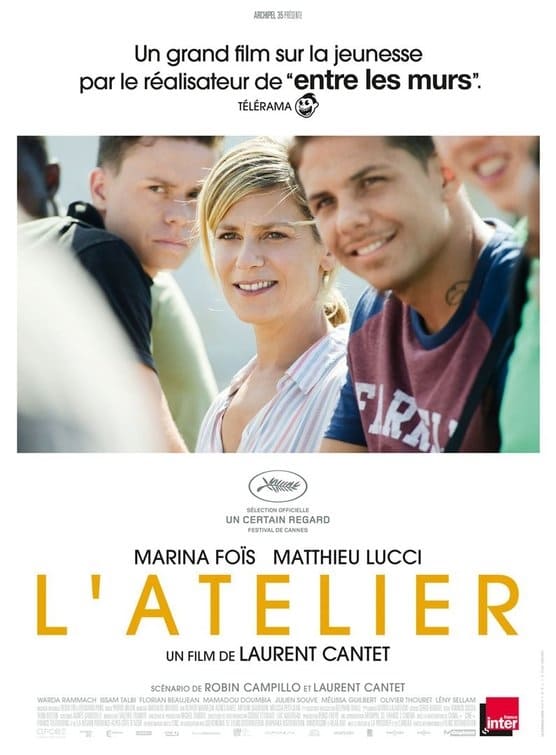 Affiche du film "L'Atelier"