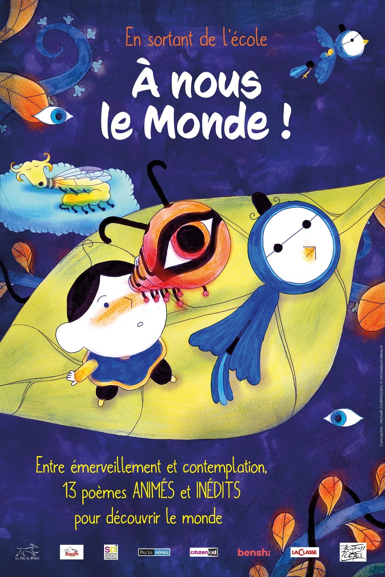 Affiche du film "En sortant de l'école à nous le monde"