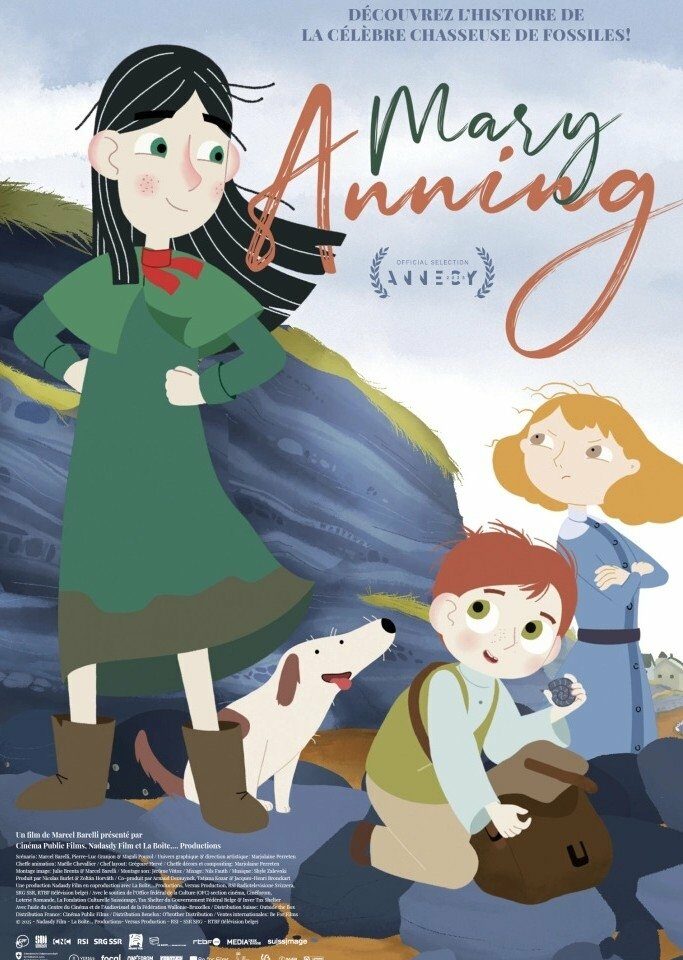 Affiche du film "Mary Anning, chasseuse de fossiles"