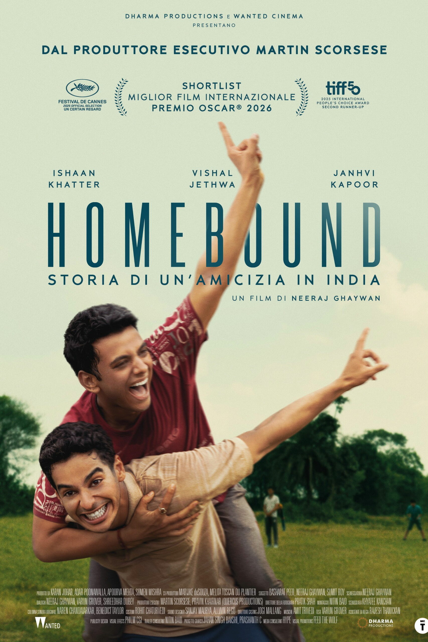 Affiche du film "Une jeunesse indienne - Homebound"