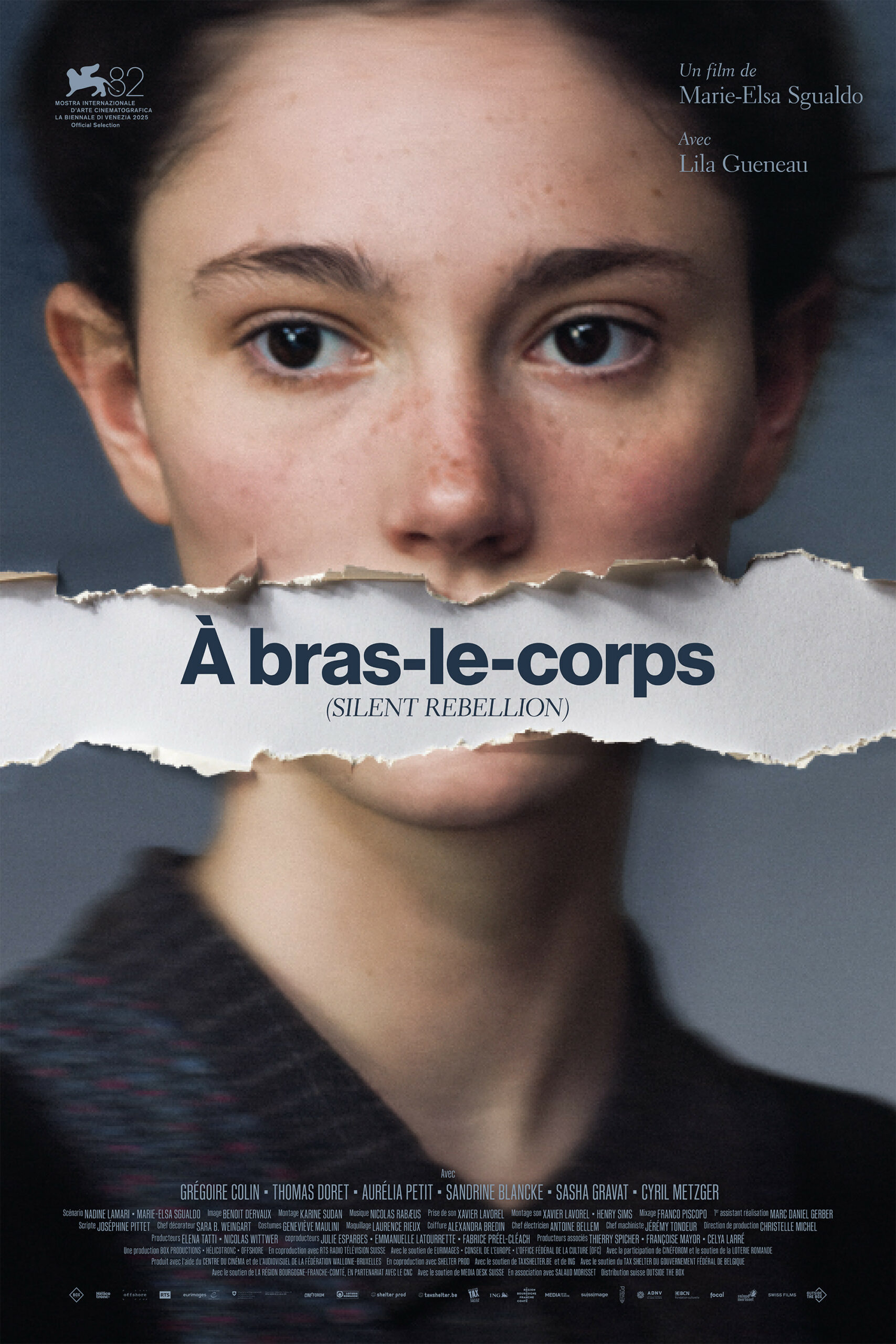 Affiche du film "À bras-le-corps"