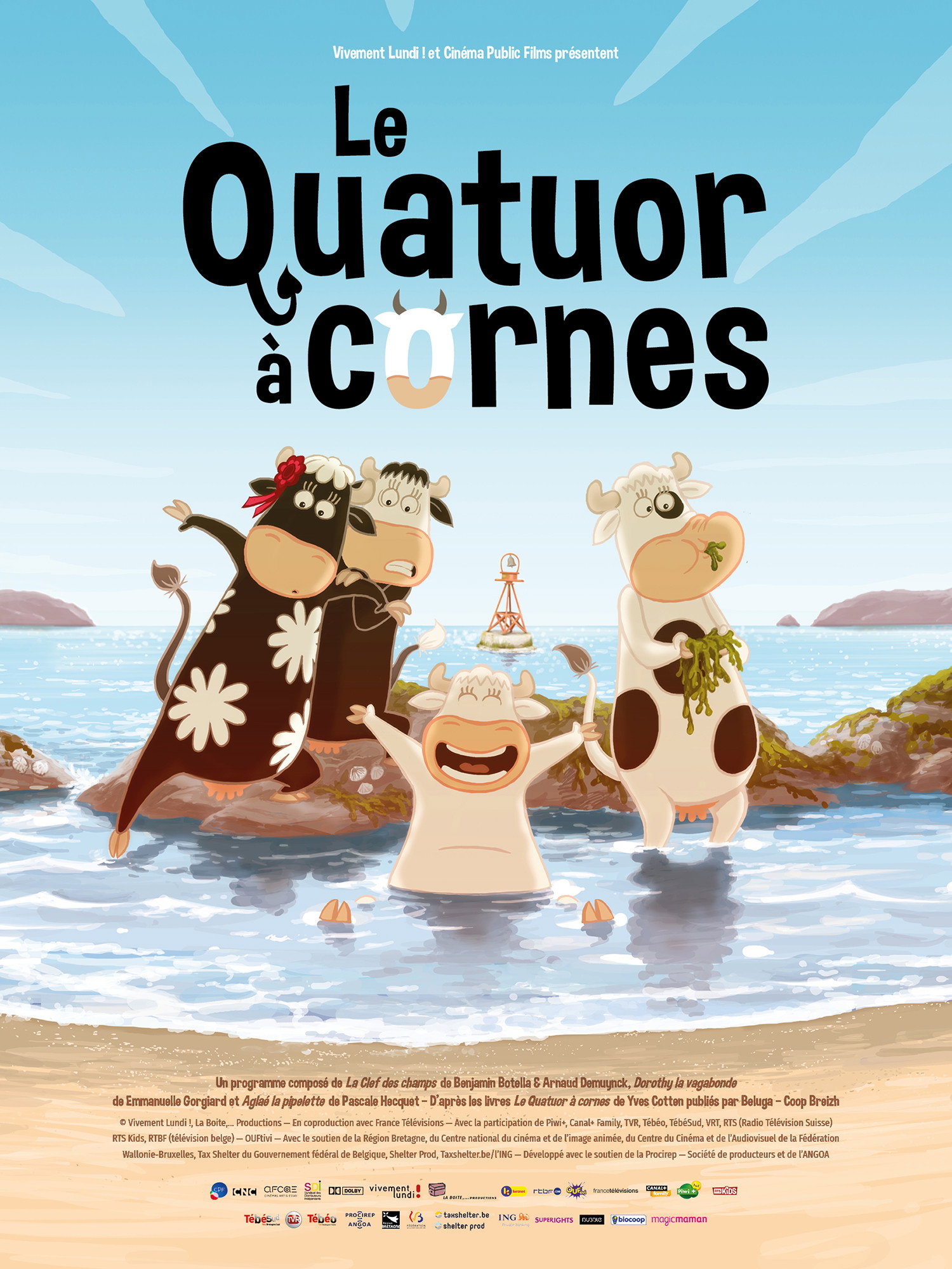 Affiche du film "Le Quatuor à cornes : La clé des champs"